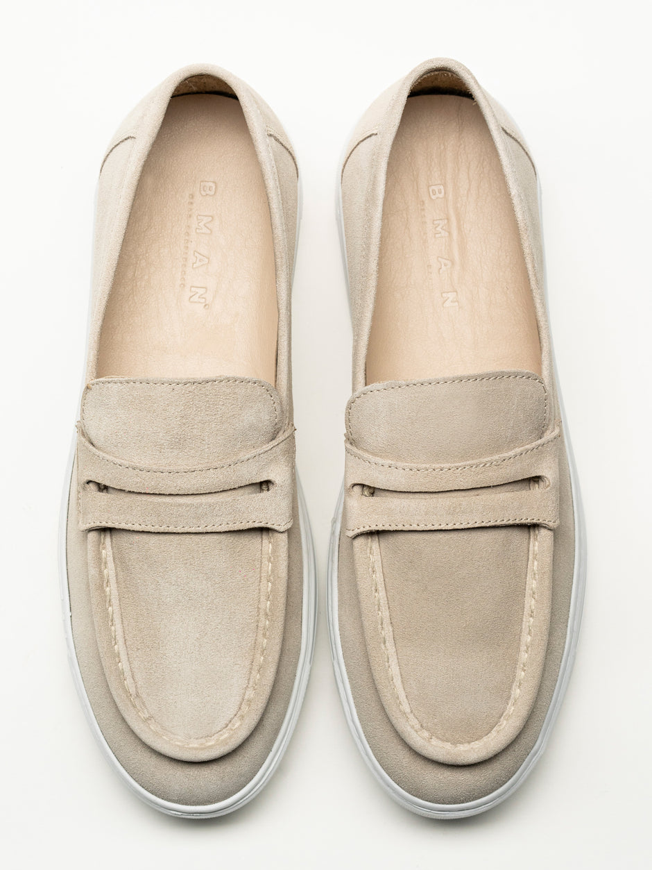 Mocasini Barbati Smart Casual Crem De Vara Piele Naturala BMan217 (6)