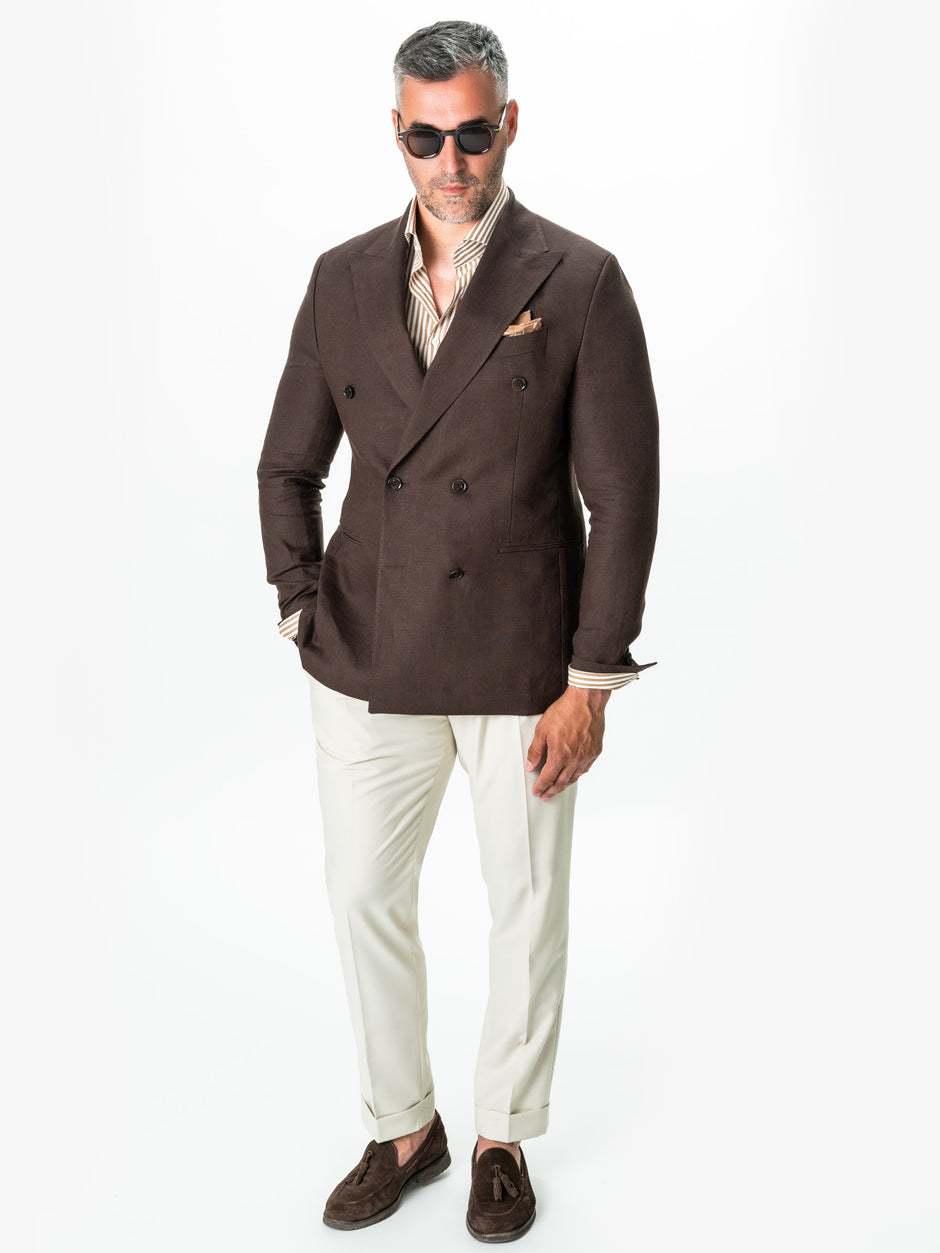 Sacou Vara Barbati Maro Din In Tesatura Vitale Barberis Bman0022 (3)