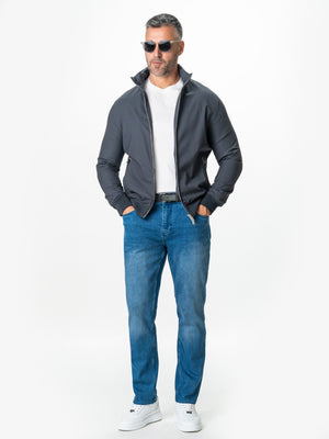 Blugi Barbati Albastru Denim Comfort Fit All Season BMan0005