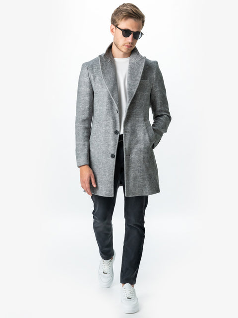Blugi Gri Inchis Barbati Corporate Office Slim Fit BMan272 (4)