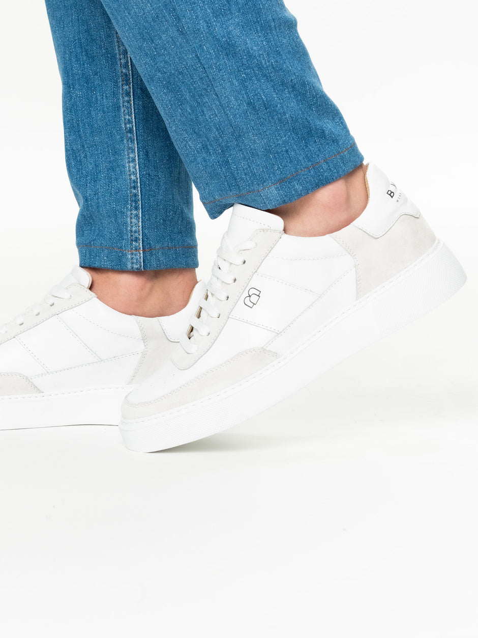 Pantofi Casual Barbati Albi Tip Sneakers Din Piele Naturala Palermo BMan0413 (1)