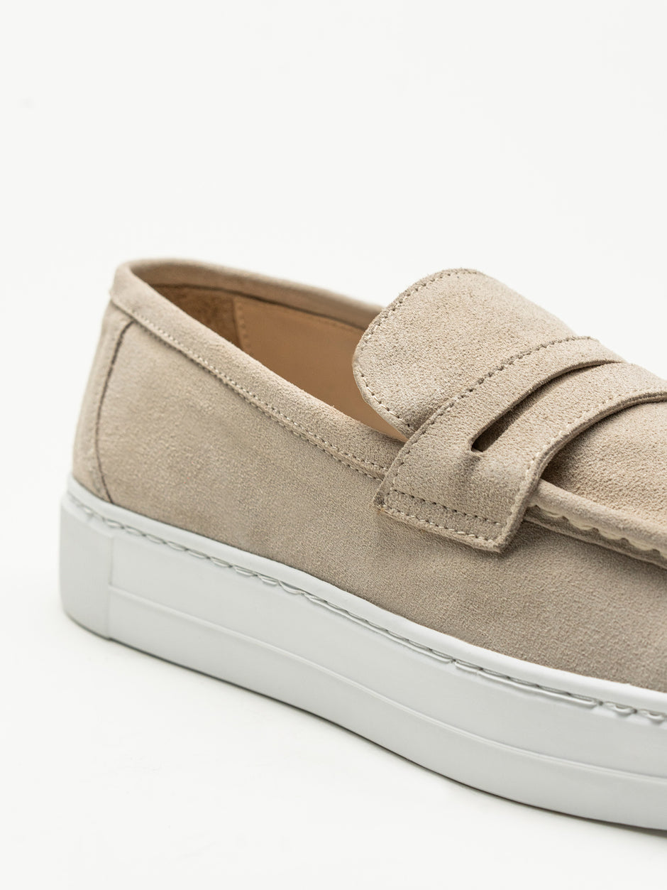 Mocasini Barbati Smart Casual Crem De Vara Piele Naturala BMan217 (3)