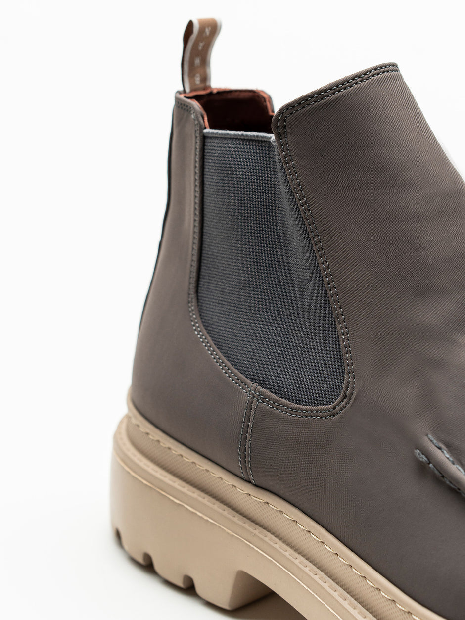 Ghete Barbati Gri Impermeabile Si Interior Din Piele Cu Talpa Din Spuma BMan151 (5)