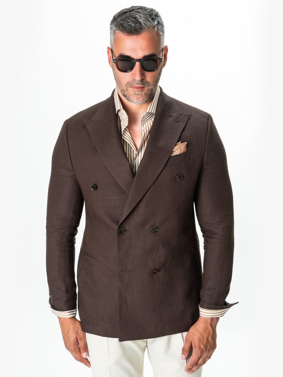 Sacou Vara Barbati Maro Din In Tesatura Vitale Barberis Bman0022 (9)