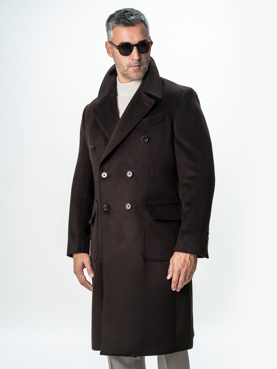 Palton Barbati Toamna-Iarna Maro Inchis Design Londonez BMan0002 (5)