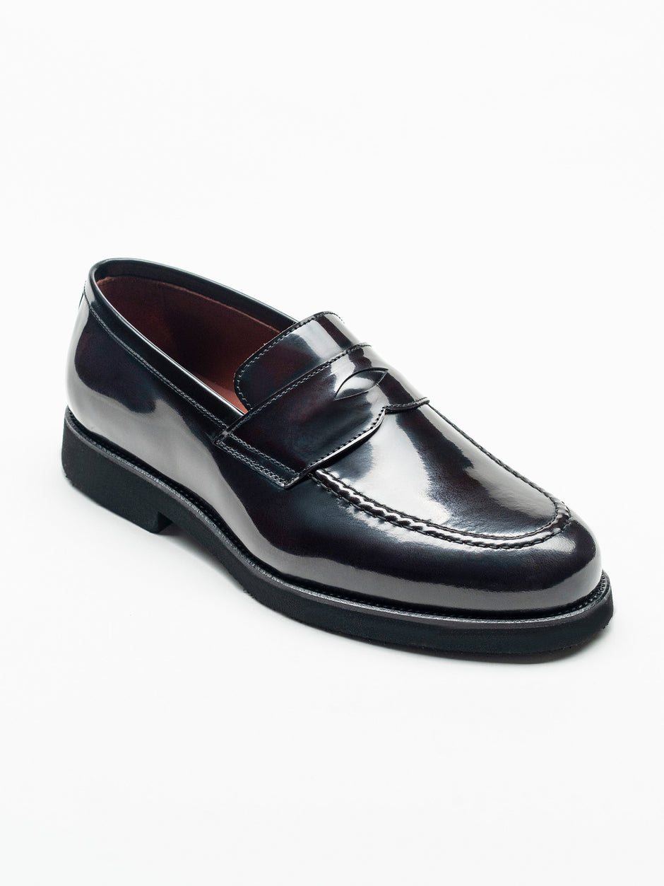Mocasini Bordo Semilucios Barbati Din Piele Naturala Formal Loafers Bman222 (4)