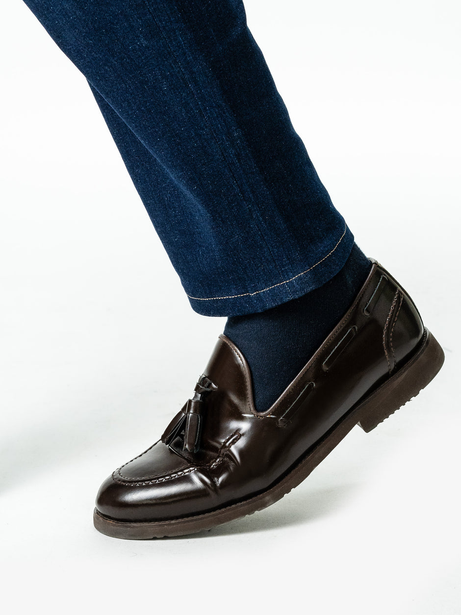 Blugi Barbati Albastru Bleumarin Comfort Fit All Season BMan0002 (7)