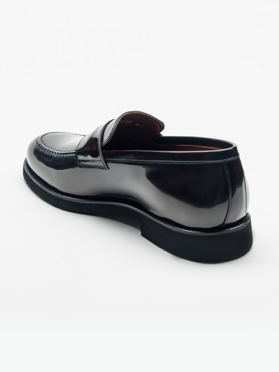 Mocasini Bordo Semilucios Barbati Din Piele Naturala Formal Loafers Bman222 (8)