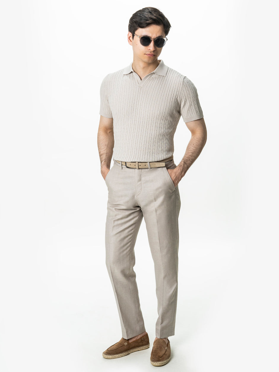 Tinuta Barbati Completa Casual de Vara Driftwood Bman1133 (2)
