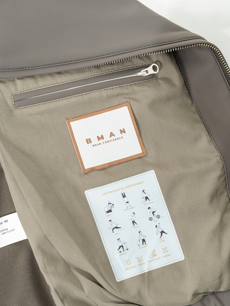 Vesta Premium Tip Jacketa Fara Maneci Gri BMan0003 (9)