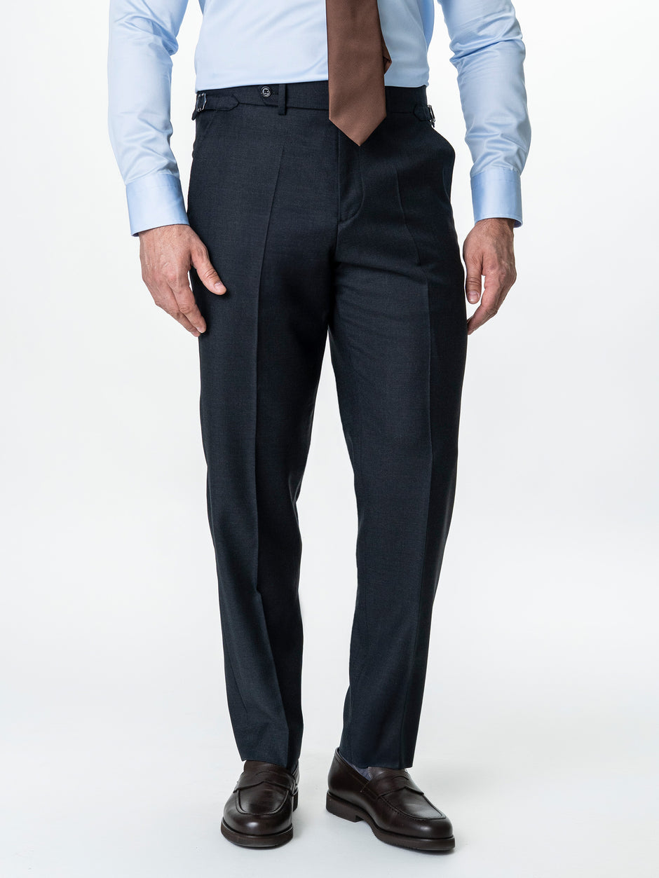 Costum Barbati Gri Lana Vitale Barberis Super120's BMan0006 (5)