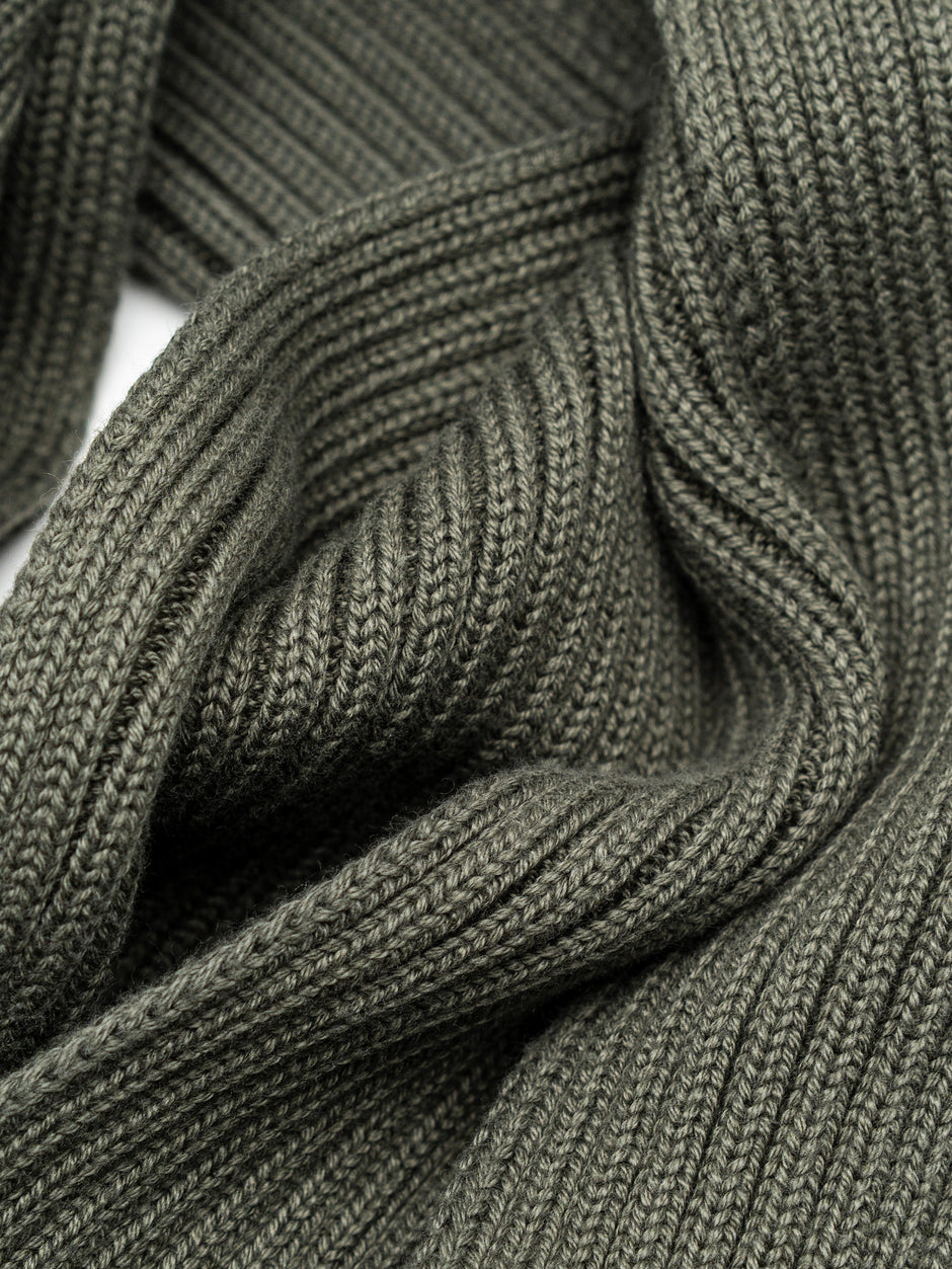 Esarfa Tip Fular Barbati Kaki 100% Bumbac Natural BMan002 (3)