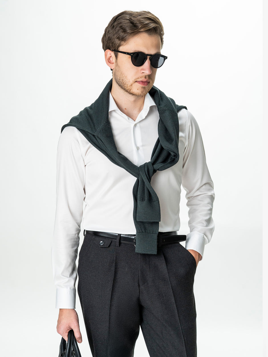 Camasa Alba Barbati Premium Confort Fit Non Iron BMan0063 (4)