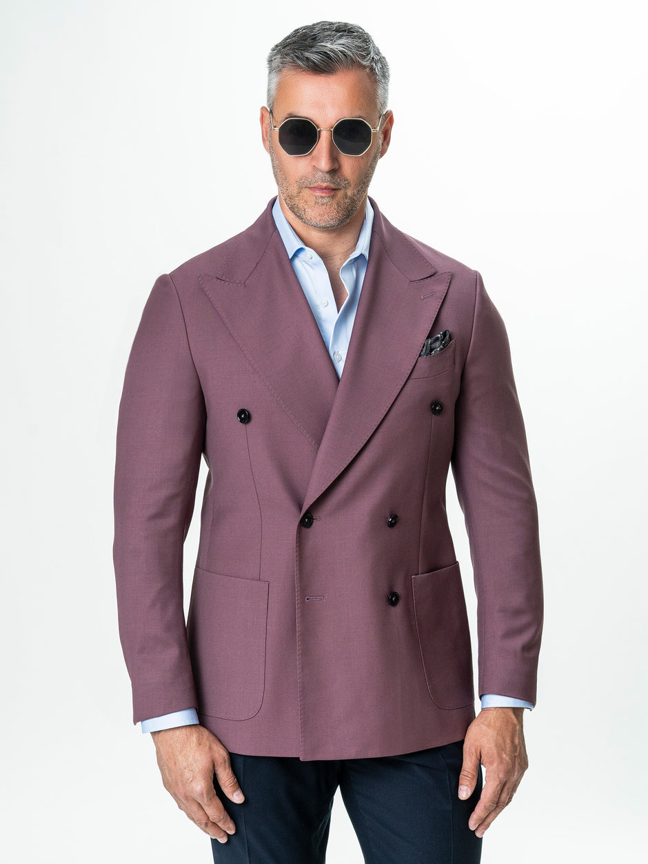 Sacou Mov Lila Doua Randuri Lana Vitale Barberis BMan0080 (1)