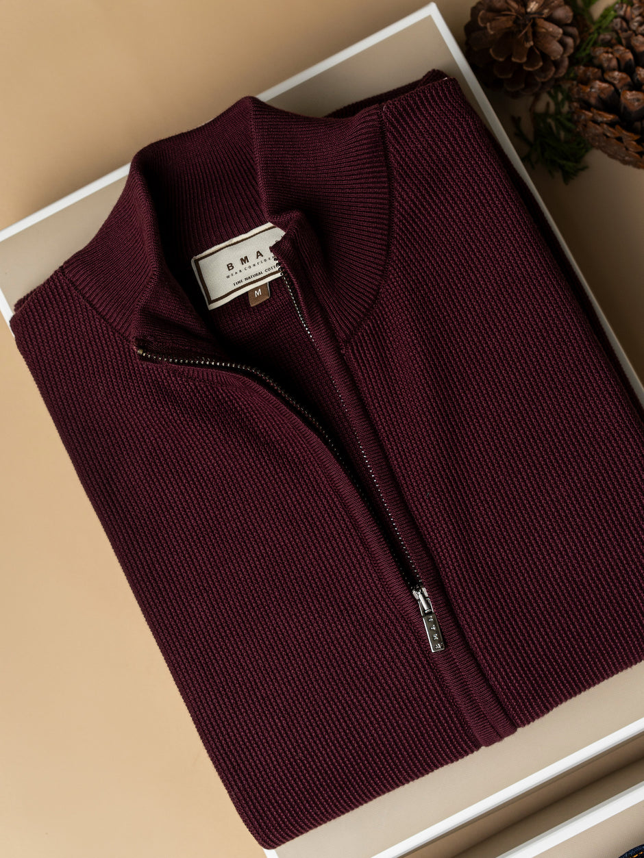 Pachet Cadou Barbati Pulover Cu Fermoar Si Blugi Bman0077 (3)