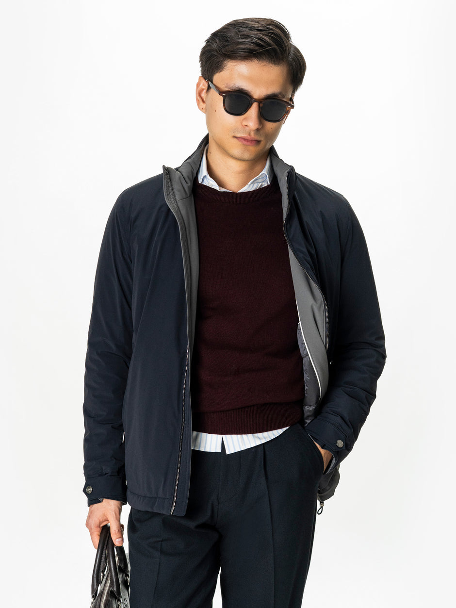 Pulover Bordo Barbati din 100% Bumbac BMan0102 (8)