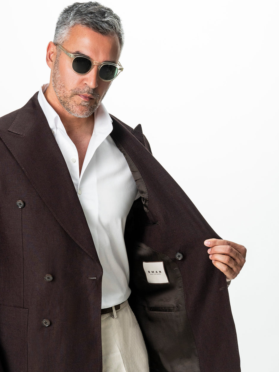 Sacou Vara Barbati Maro Din In Natural Vitale Barberis BMan0027 (7)