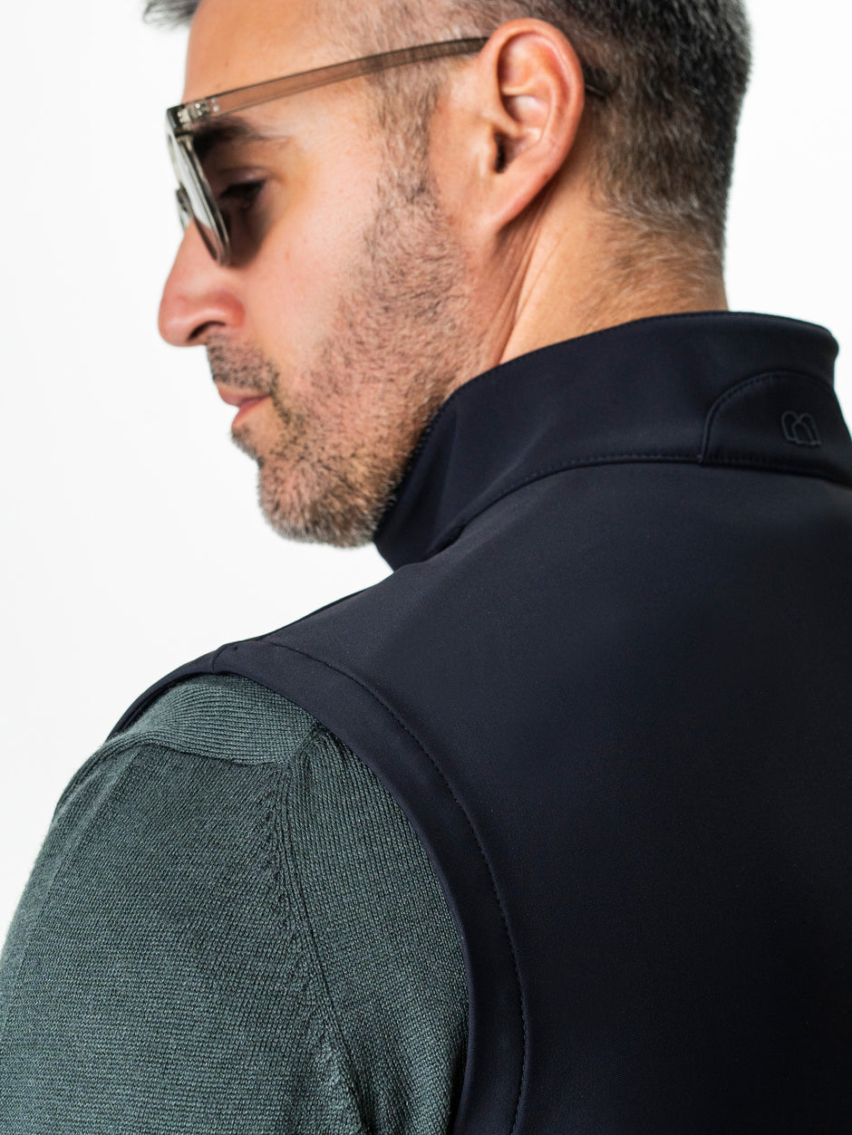 Vesta Premium Tip Jacketa Fara Maneci Bleumarin BMan0003 (5)