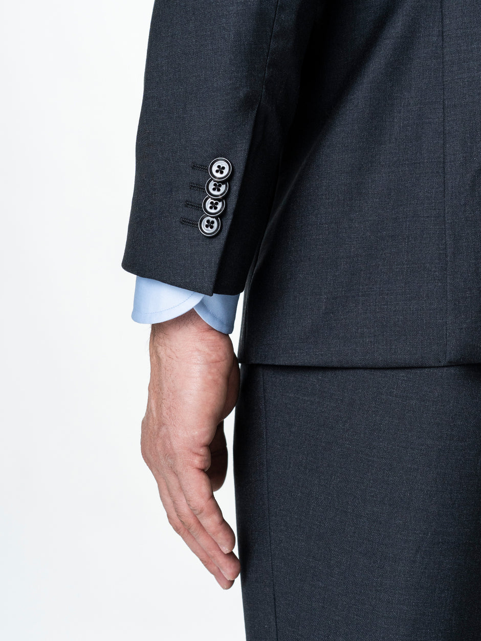 Costum Barbati Gri Lana Vitale Barberis Super120's BMan0006 (8)