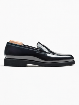 Mocasini Bordo Semilucios Barbati Din Piele Naturala Formal Loafers Bman222
