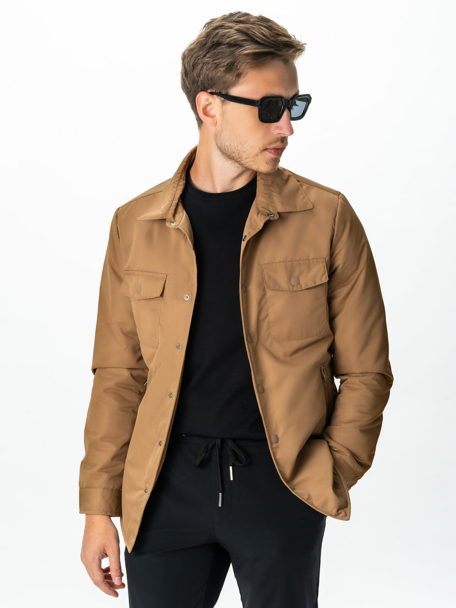 Geaca Maro Safari Casual Barbati Tomna-Iarna BMan0222 (9)