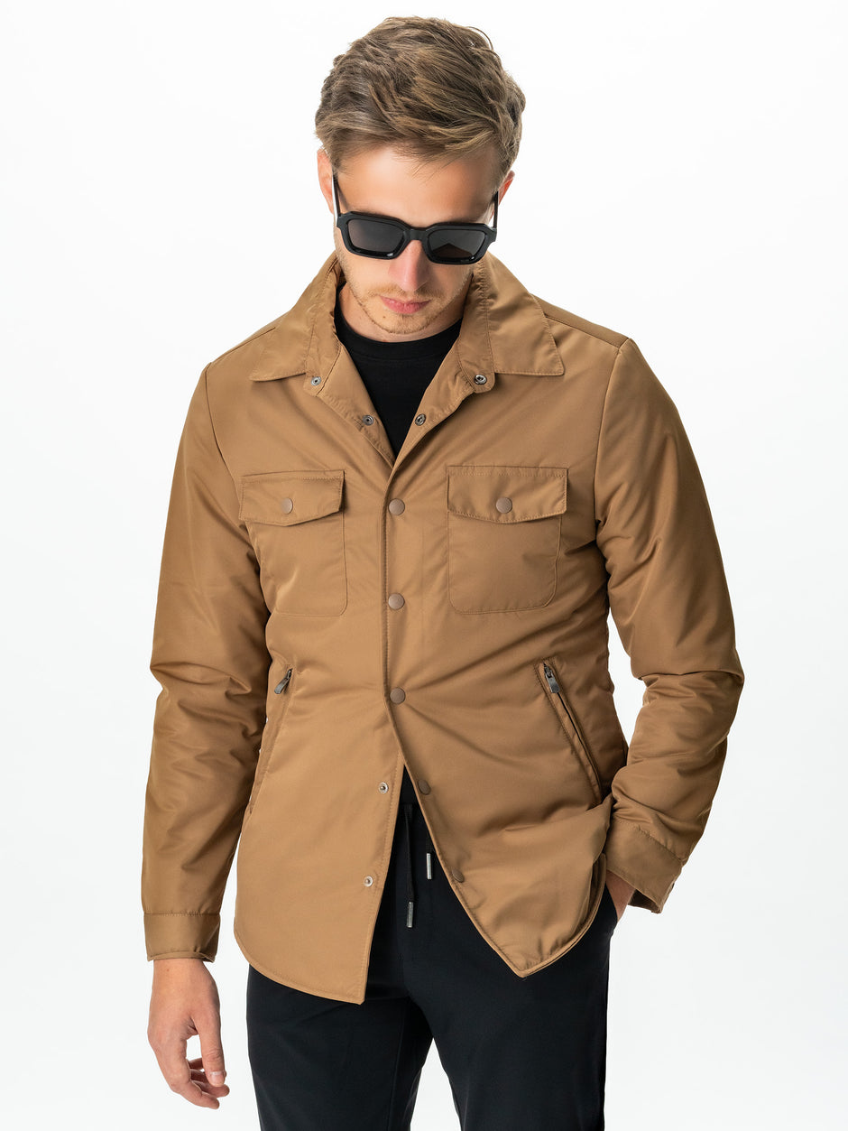 Geaca Maro Safari Casual Barbati Tomna-Iarna BMan0222 (7)