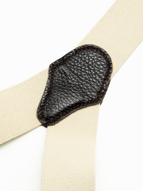 Bretele Elegante Barbati Crem Cu Doua Posibilitati De Prindere BMan076 (5)