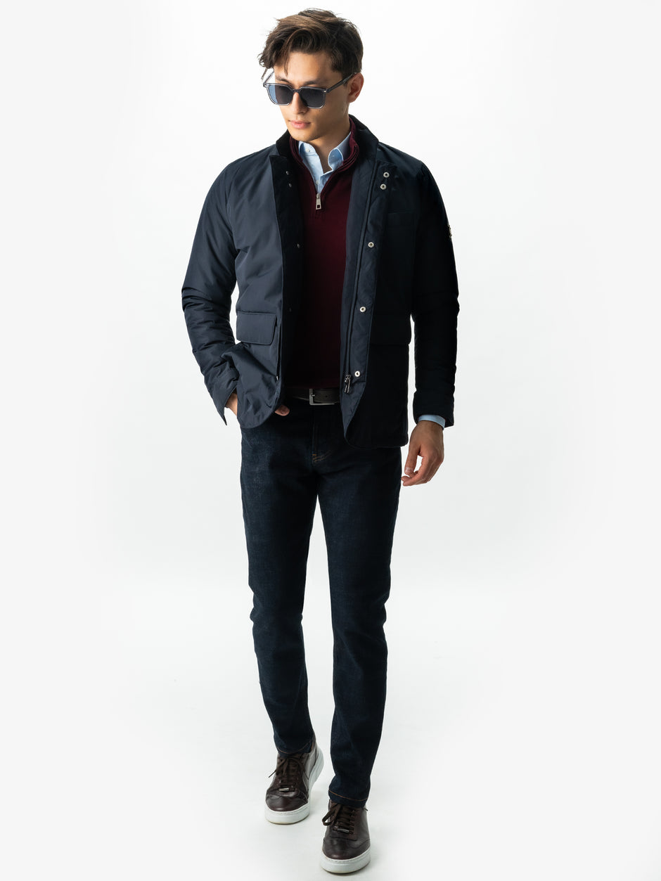 Camasa Barbati Eleganta Albastru Bleu 100% Bumbac  All Season Bman0030 (6)