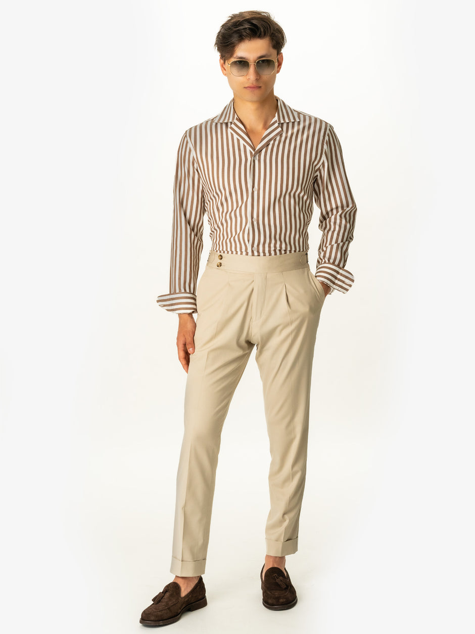 Camasa Premium Vintage Barbati Maro Guler Camp De Vara BMan0021 (3)