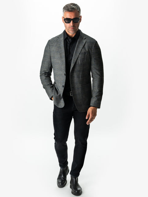 Camasa Barbati Eleganta & Office Neagra 100% Bumbac Usor De Calcat All Season Bman0030 (3)