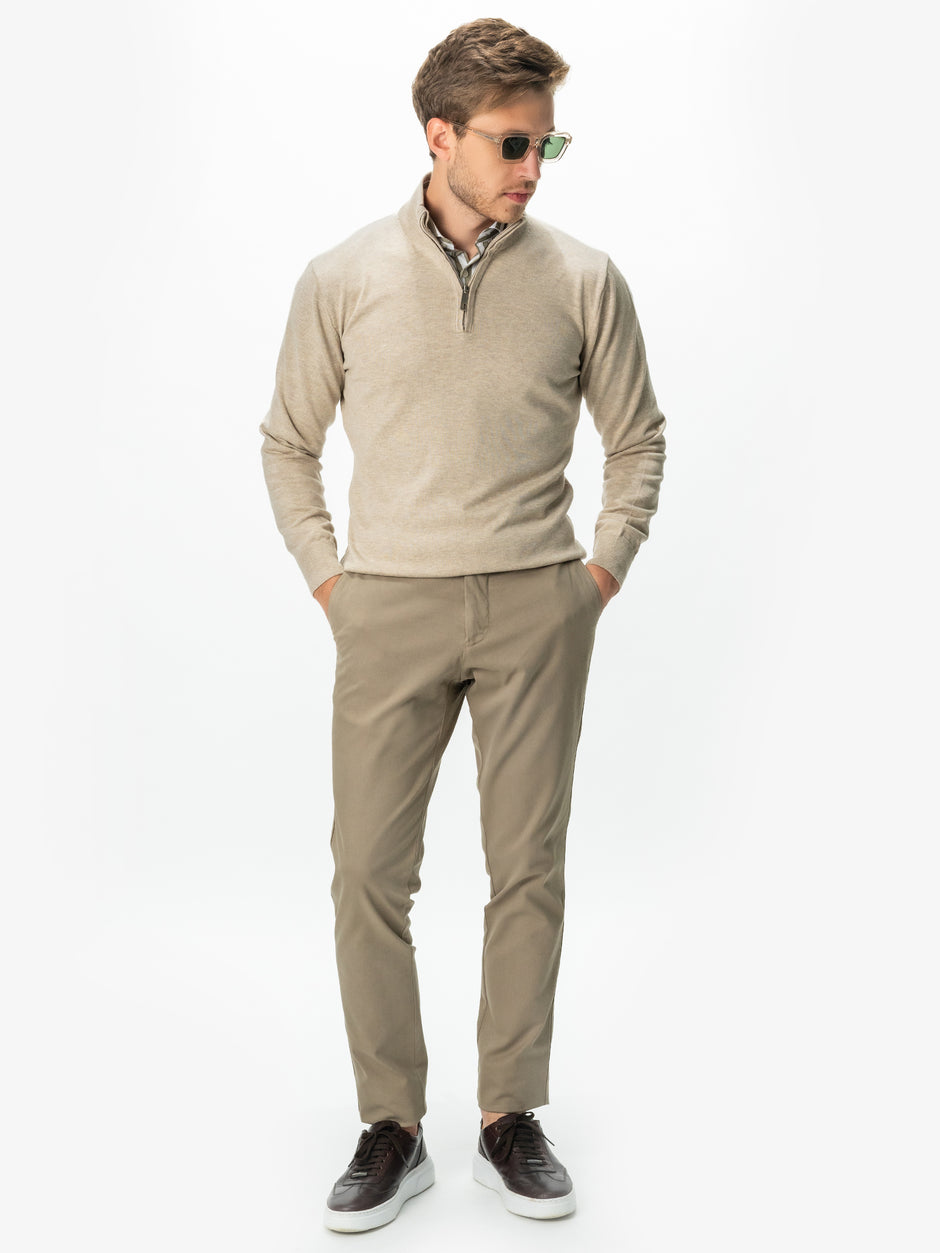 Camasa Bărbați Business Verde Olive În Dungi Smart Casual  BMan0016 (9)
