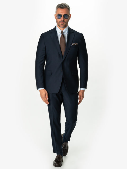 Camasa Albastru Bleu Guler Ac Pin Bărbați Bumbac Super Non Iron BMan0003 (3)