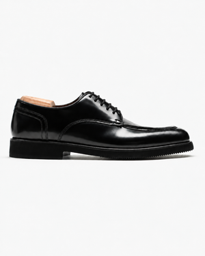 Pantofi Barbati Derby Piele Naturala Negri BMan0426