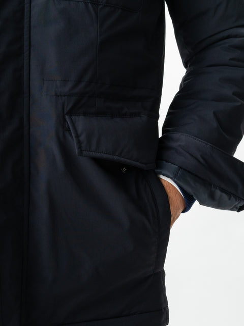 Geaca Premium Barbati Office Bleumarin Design Safari Sezon Toamna-Iarna Milano BMan0231 (5)