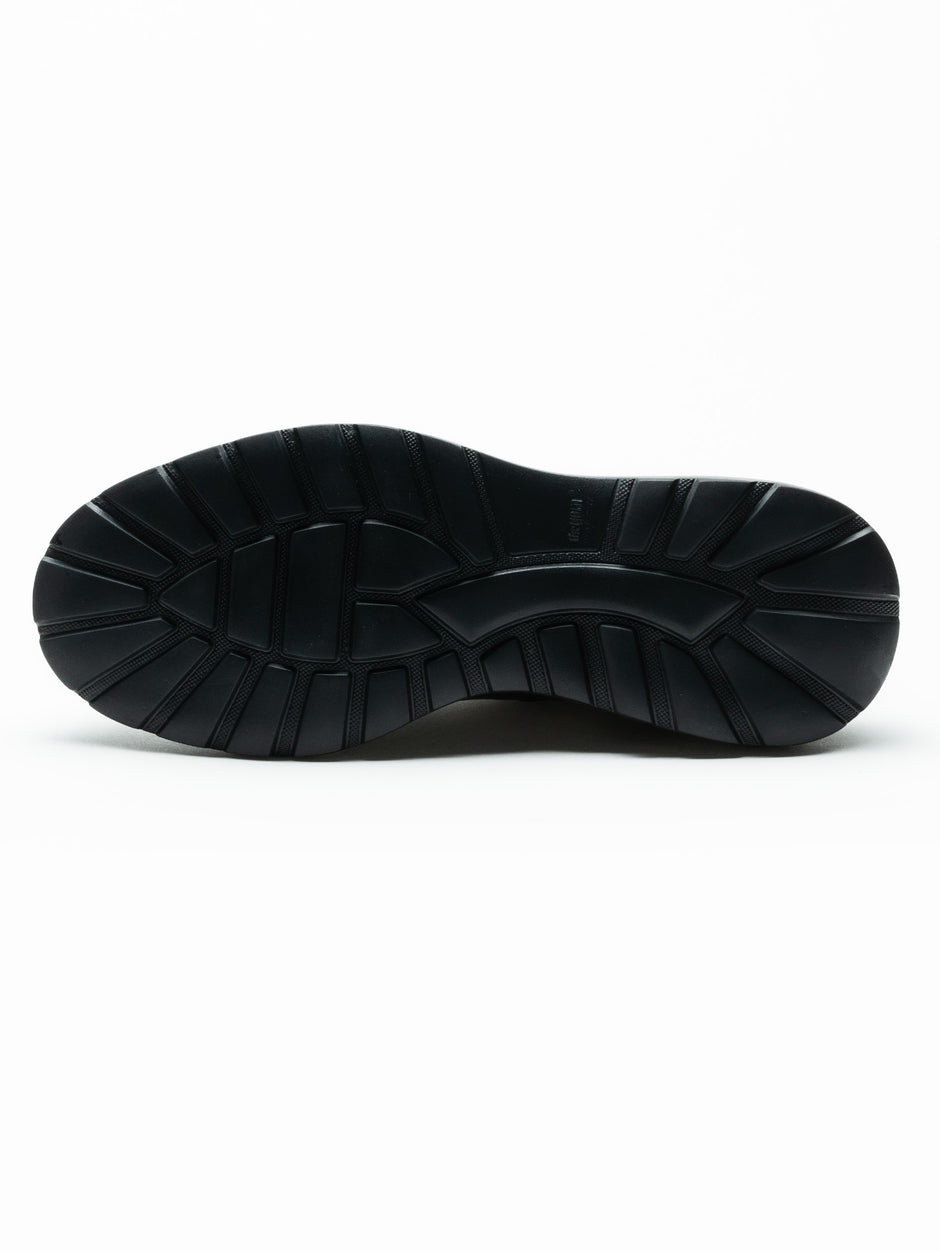 Ghete Barbati Negre De Iarna 100% Piele Naturala Cu Talpa Ortopedica Flexo City BMan146 (7)