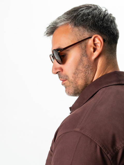 Jacheta Bordo Visina Putreda Tip Overshirt Camasa Barbati Sezon Toamna & Iarna Din Bumbac BMan0228 (6)
