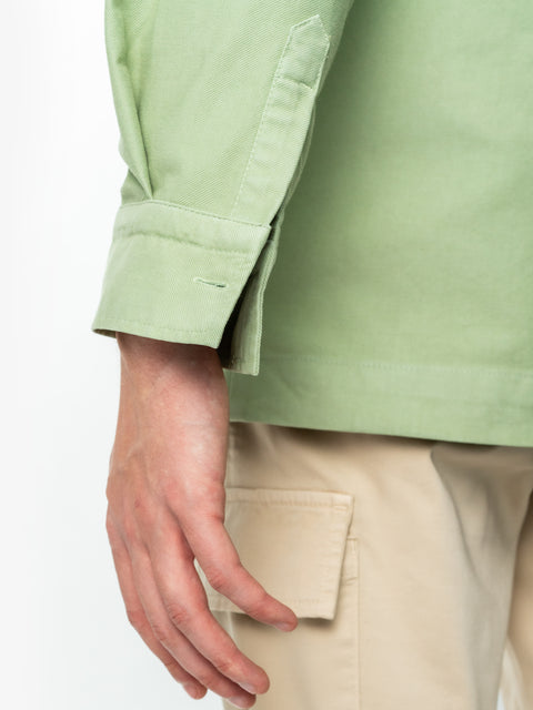 Jacheta Verde Apple Tip Overshirt Camasa Barbati Sezon Toamna & Iarna Din Bumbac BMan0228 (5)