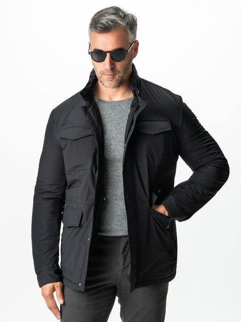 Pantaloni Office Barbati Gri Inchis Bumbac Natural Toamna & Iarna Design Comfort Chinos BMan521 (7)