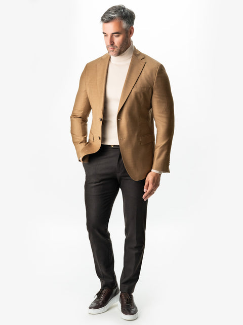 Pantaloni Barbati Office & Business Maro Inchis Modern Fit Stofa Sezon Toamna Iarna BMan0002 (3)