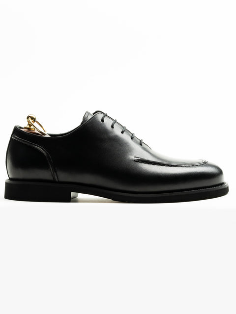 Pantofi Negri Barbati Eleganti Zorlu Design Cu Talpa Din Spuma 100% Piele Naturala BMan0404 (1)