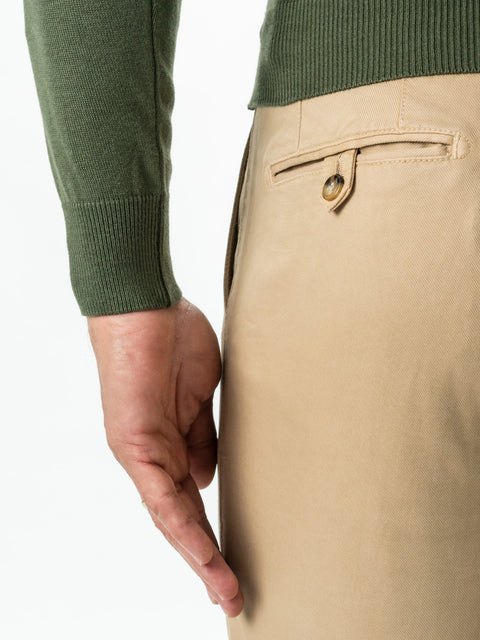 Pulover Barbati Office Verde Kaki Guler Polo Fara Nasturi Bumbac Soft 100% Natural Galbiatti Cotton Toamna&Iarna  BMan0013 (6)