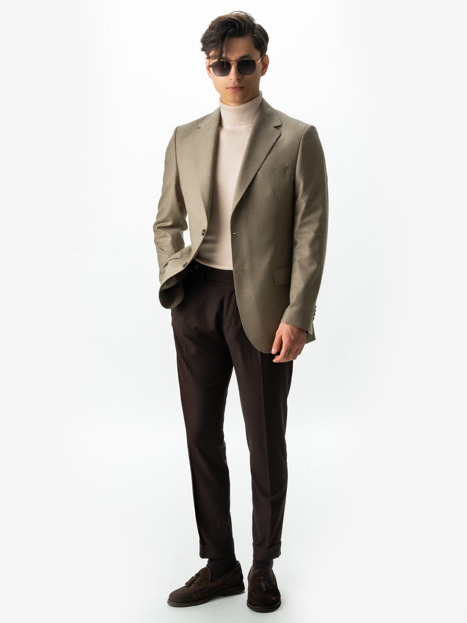 Sacou Barbati Bej Lana Vitale Barberis Canonico 100S' BMan0010 (3)