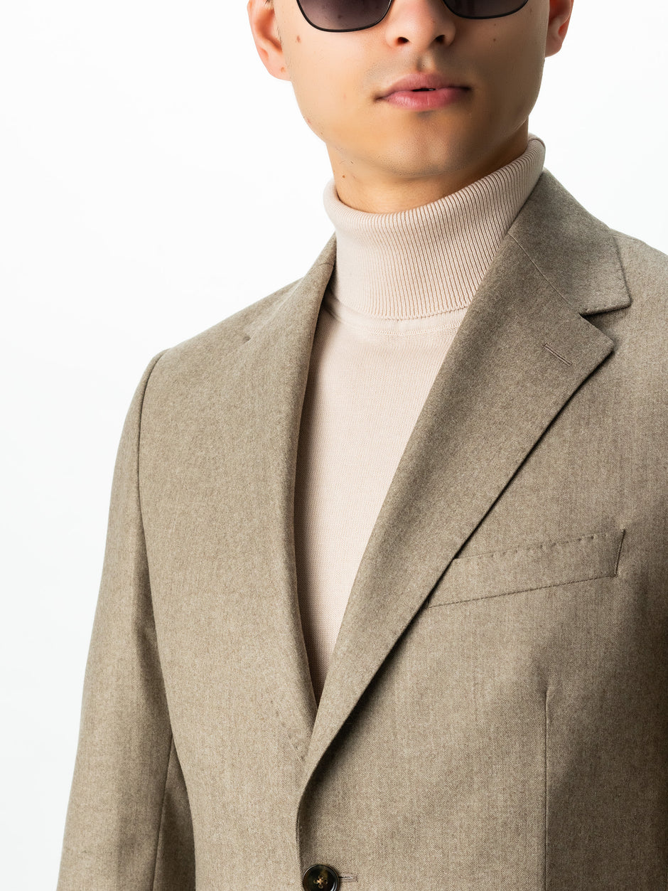 Sacou Barbati Bej Lana Vitale Barberis Canonico 100S' BMan0010 (8)