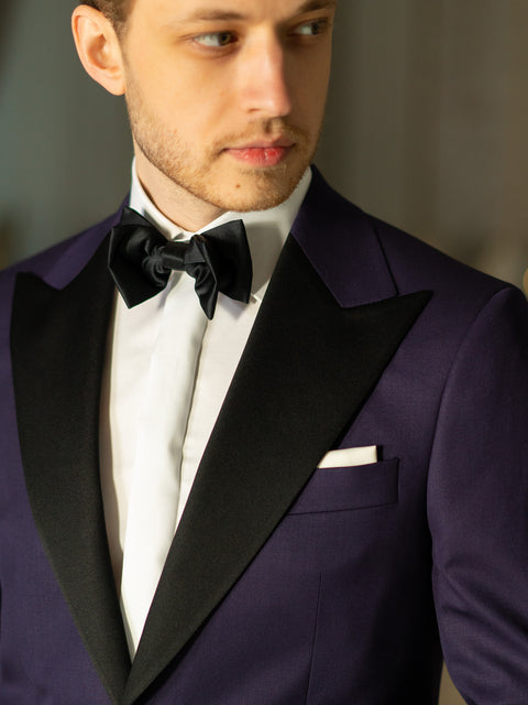 Tinuta Completa Mire Smoking Barbati Violet Formal Essential Gala & Ceremonie BMan1011 (4)