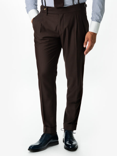 Tinuta Barbati Eleganta De Seara Brown Formal Al Pacino BMan0764 (5)