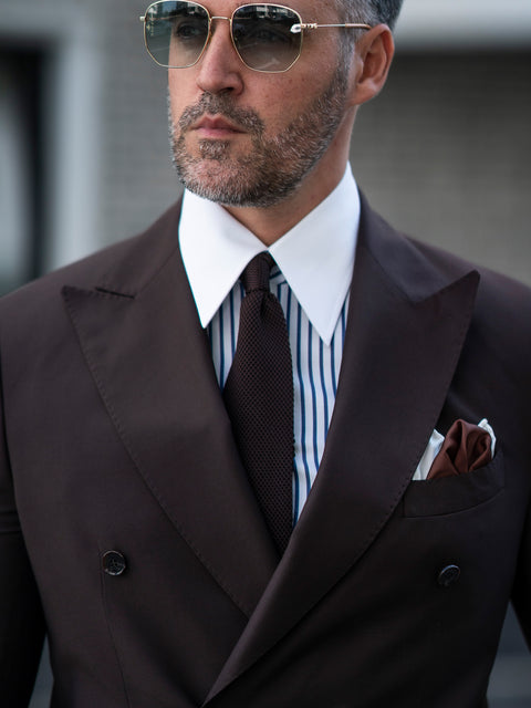 Tinuta Barbati Elegant & Business Formal Brown Carlo BMan0768 (4)