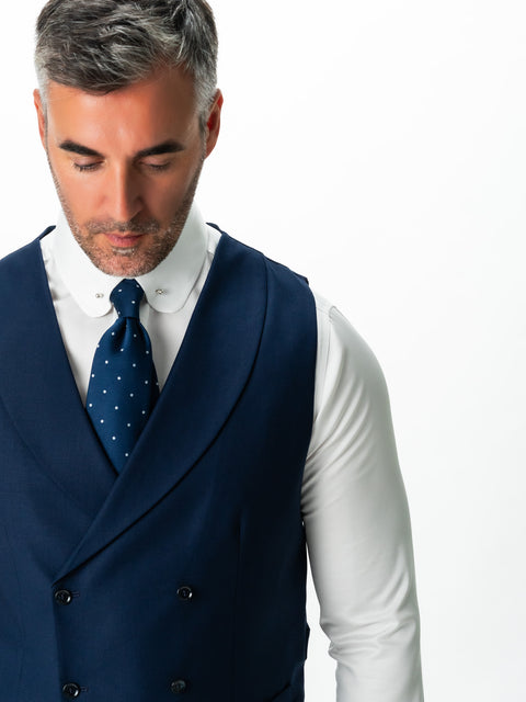 Tinuta Barbati Eleganta Eveniment Formal Brown & Navy BMan0762 (6)