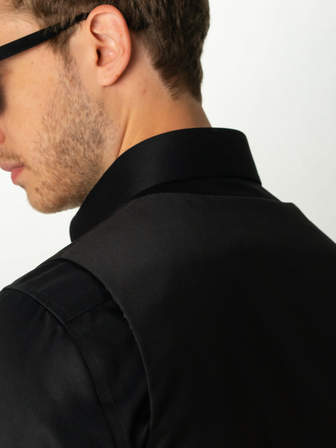 Vesta Barbati Eleganta Neagra Cinci Nasturi Design Clasic BMan0300 (4)