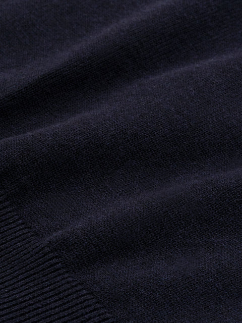 Pulover Barbati Tip Semi-Helanca Bleumarin 100% Bumbac Natural BMan605 (8)