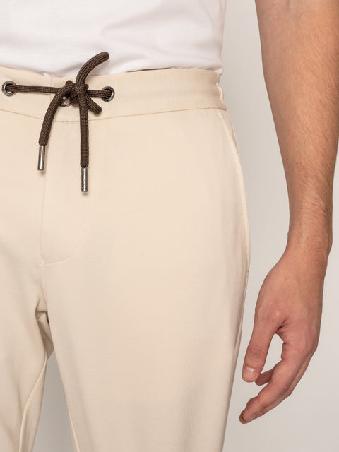 Sacou Barbati Crem New Modern Office Spandex BMan439 (7)